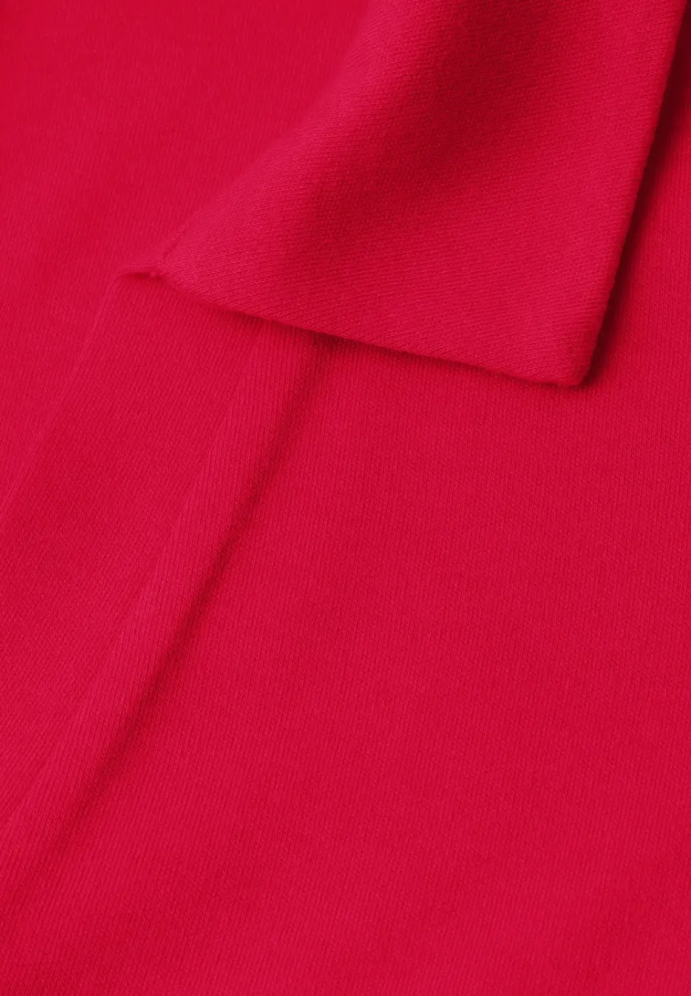 Dropped Shoulder Poloshirt mit Elastikbund