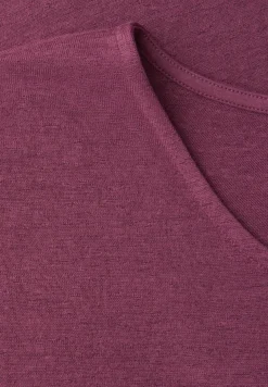 Dropped Shoulder Shirt im Leinen-Look