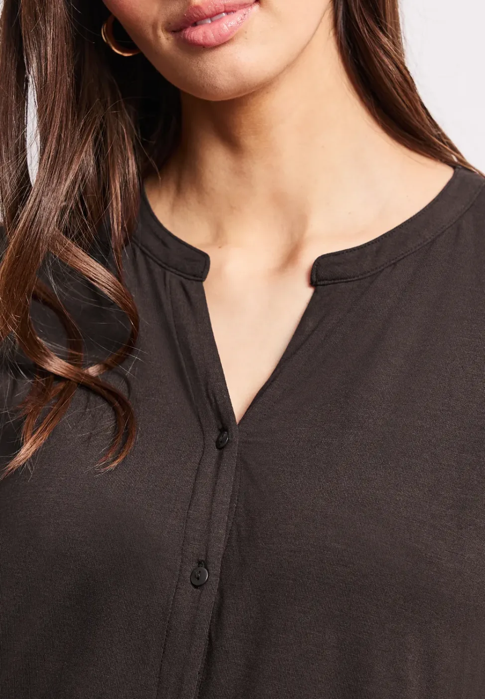 Dropped Shoulder Shirt im Tunika-Look