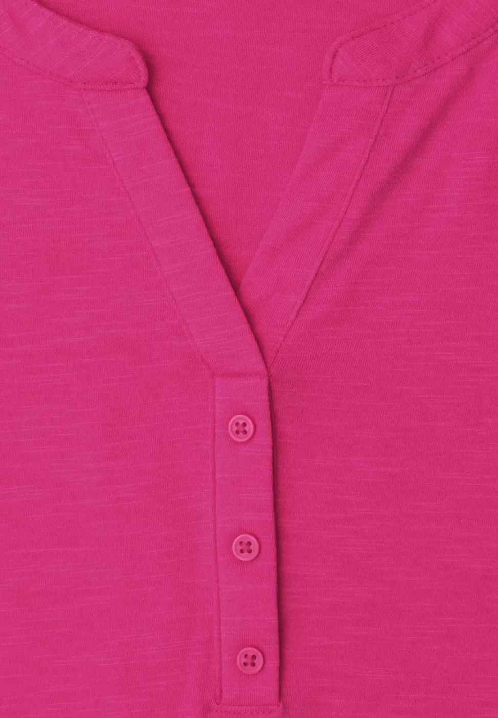 Dropped Shoulder Shirt mit Split Neck