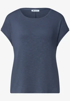 Dropped Shoulder Shirt mit Rundhals