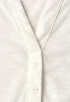 Dropped Shoulder Shirt mit Split Neck
