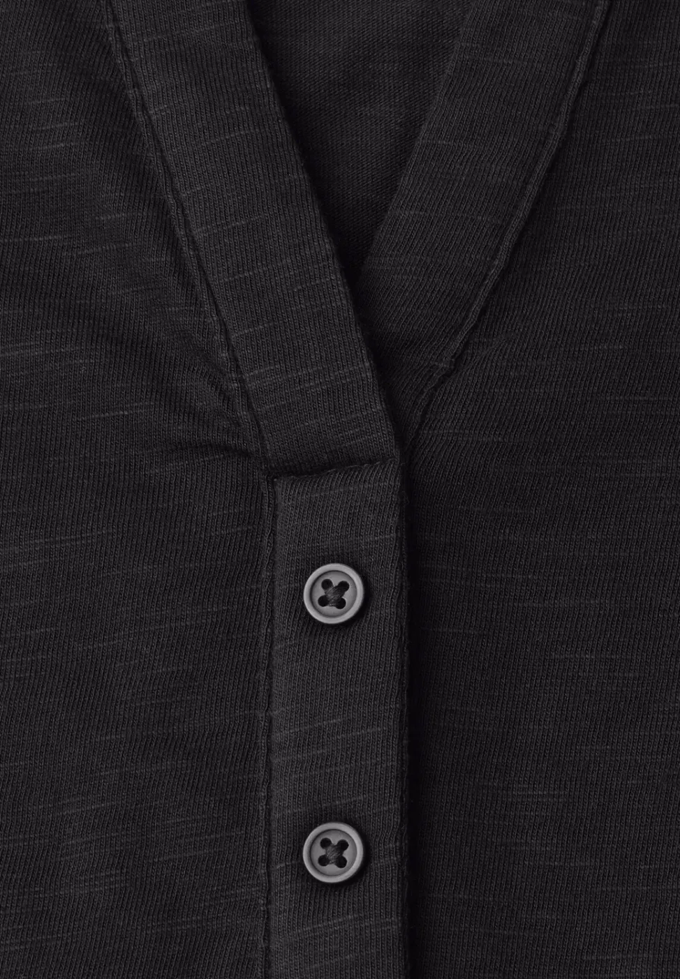 Dropped Shoulder Shirt mit Split Neck