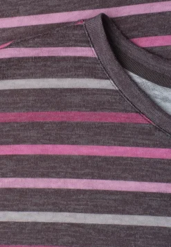 Dropped Shoulder Shirt mit Streifen