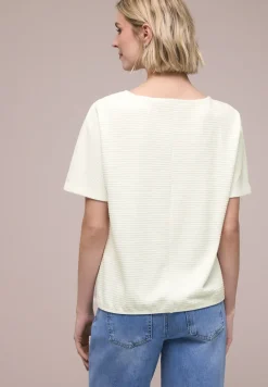 Dropped Shoulder Shirt mit Struktur