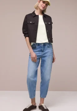 Dropped Shoulder Shirt mit Struktur