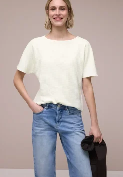 Dropped Shoulder Shirt mit Struktur