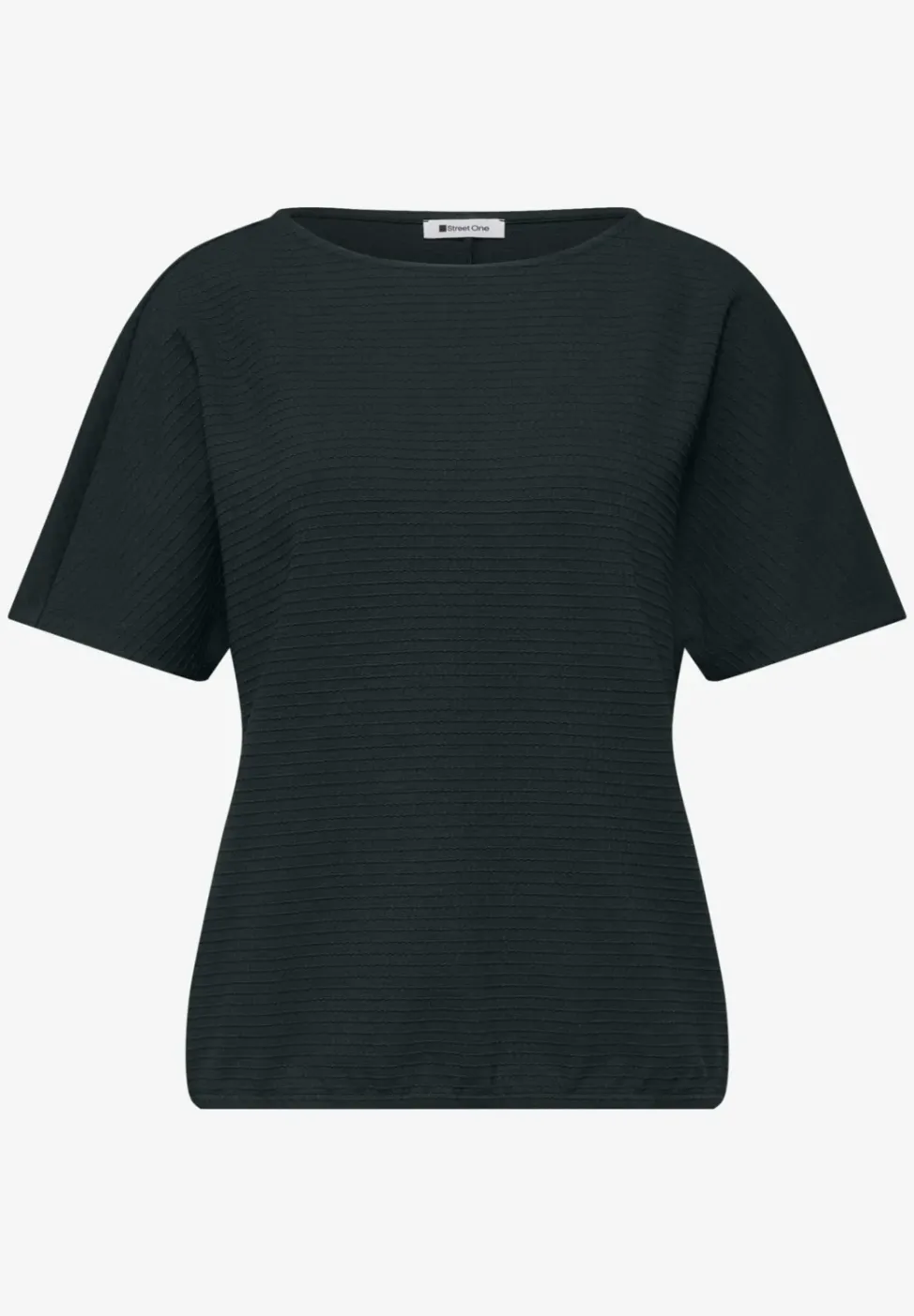 Dropped Shoulder Shirt mit Struktur