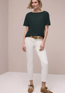 Dropped Shoulder Shirt mit Struktur