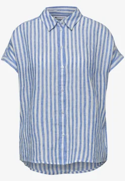 Dropped Shoulder Bluse aus Leinen