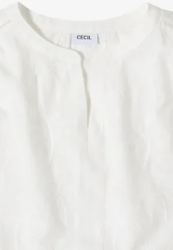 Dropped Shoulder Bluse mit Embroidery