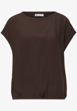Dropped Shoulder Bluse mit Tapedetails