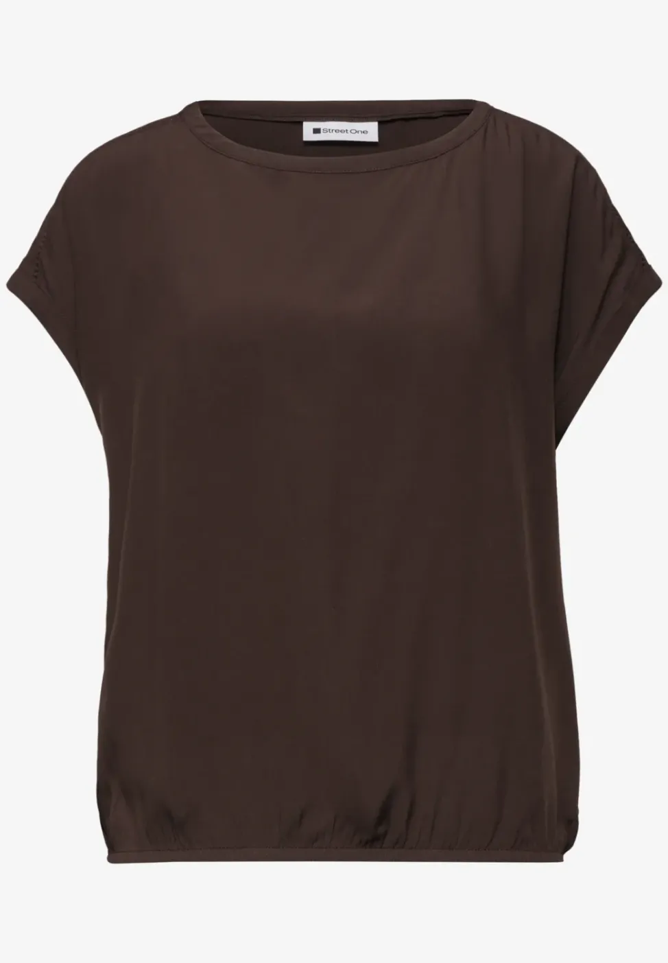 Dropped Shoulder Bluse mit Tapedetails