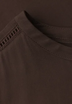 Dropped Shoulder Bluse mit Tapedetails