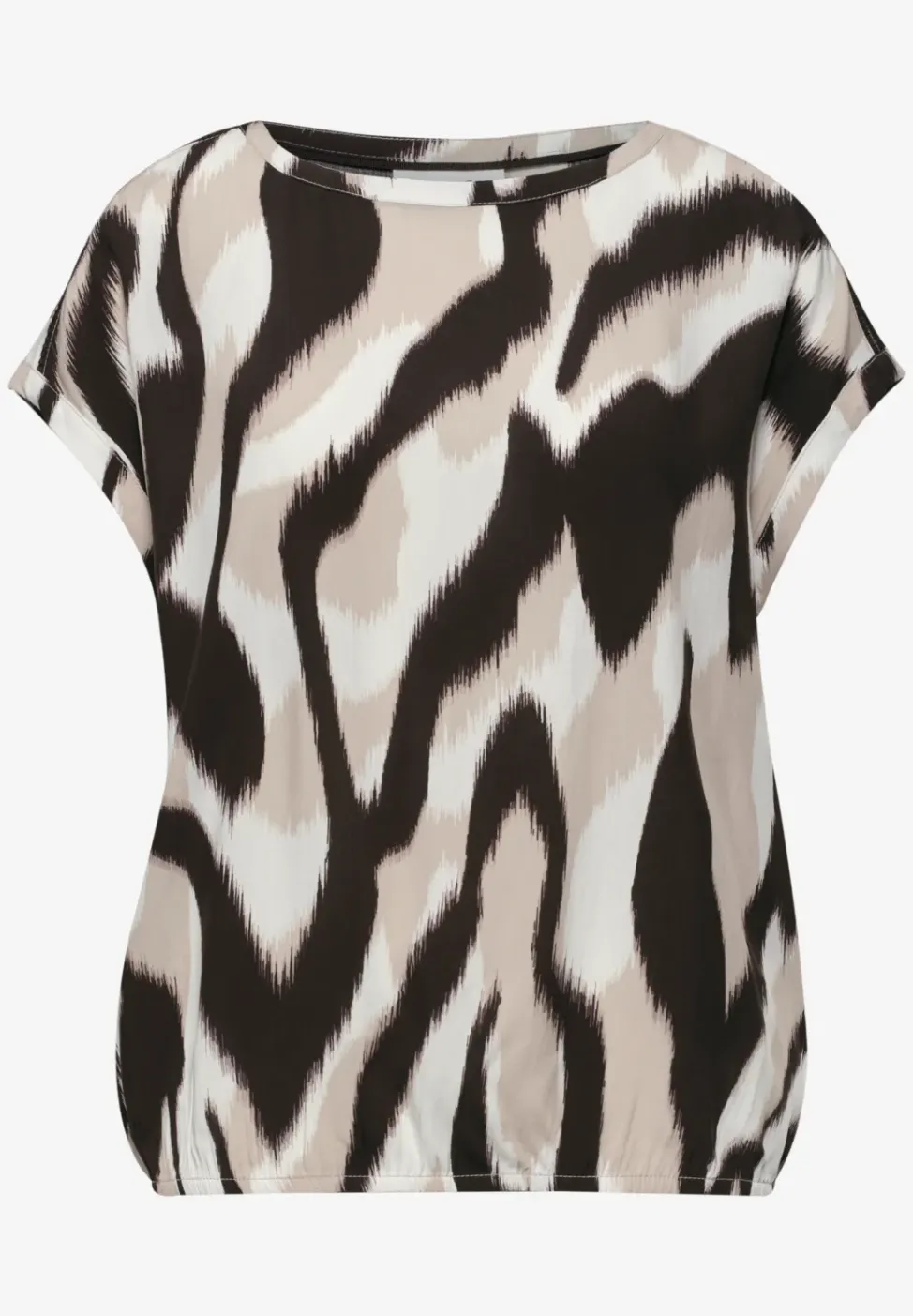 Dropped Shoulder Bluse mit Tapedetails