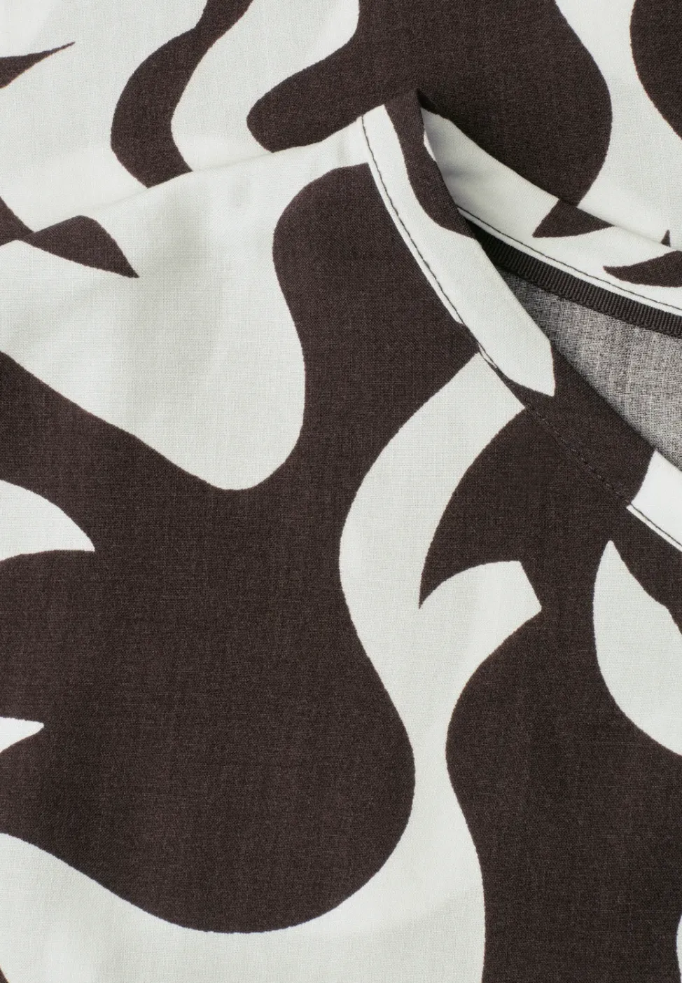 Dropped Shoulder Blusenshirt mit Print
