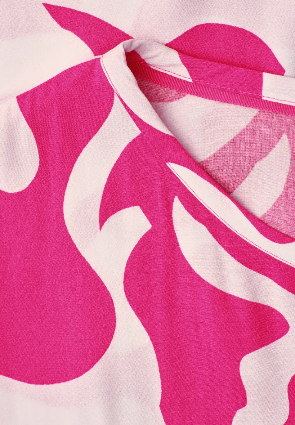 Dropped Shoulder Blusenshirt mit Print