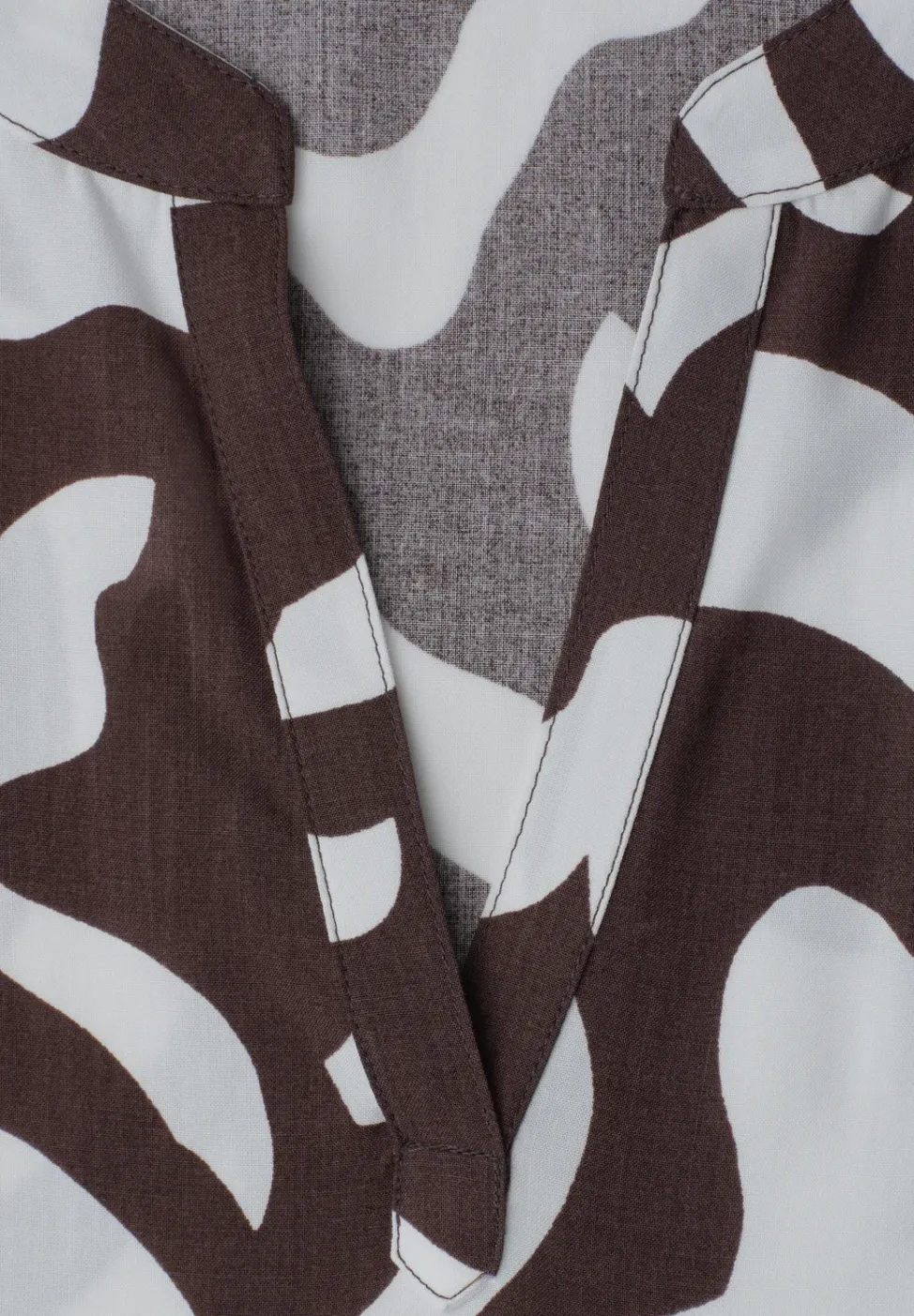 Dropped Shoulder Blusenshirt mit Print