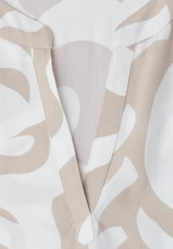 Dropped Shoulder Blusenshirt mit Print