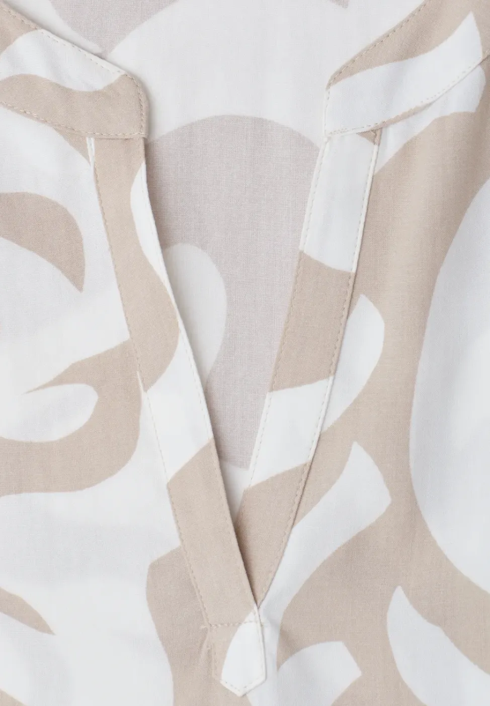 Dropped Shoulder Blusenshirt mit Print