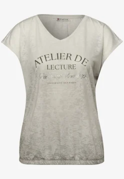 Dropped Shoulder Shirt im Ausbrenner-Look