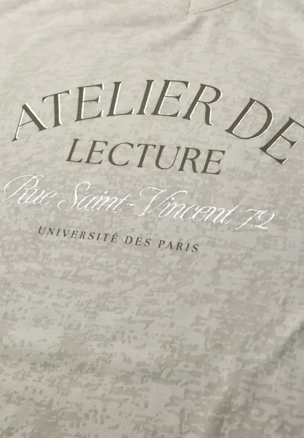 Dropped Shoulder Shirt im Ausbrenner-Look