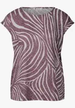Dropped Shoulder Shirt im Ausbrenner-Look