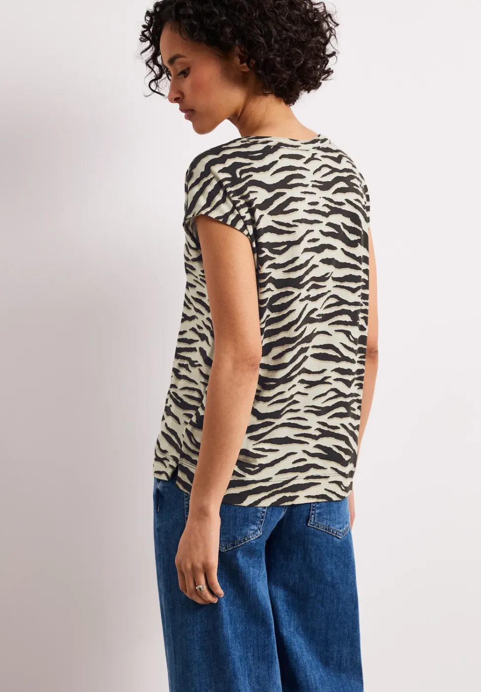 Dropped Shoulder Shirt im Blusen-Look