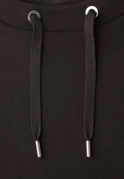 Dropped Shoulder Shirt im Silk-Look