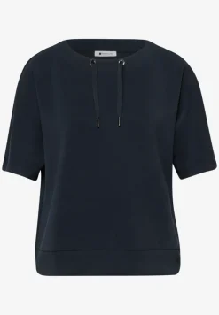 Dropped Shoulder Shirt im Silk-Look