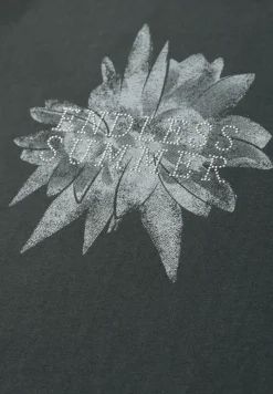 Dropped Shoulder Shirt mit Artwork