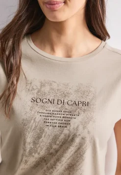 Dropped Shoulder Shirt mit Artwork