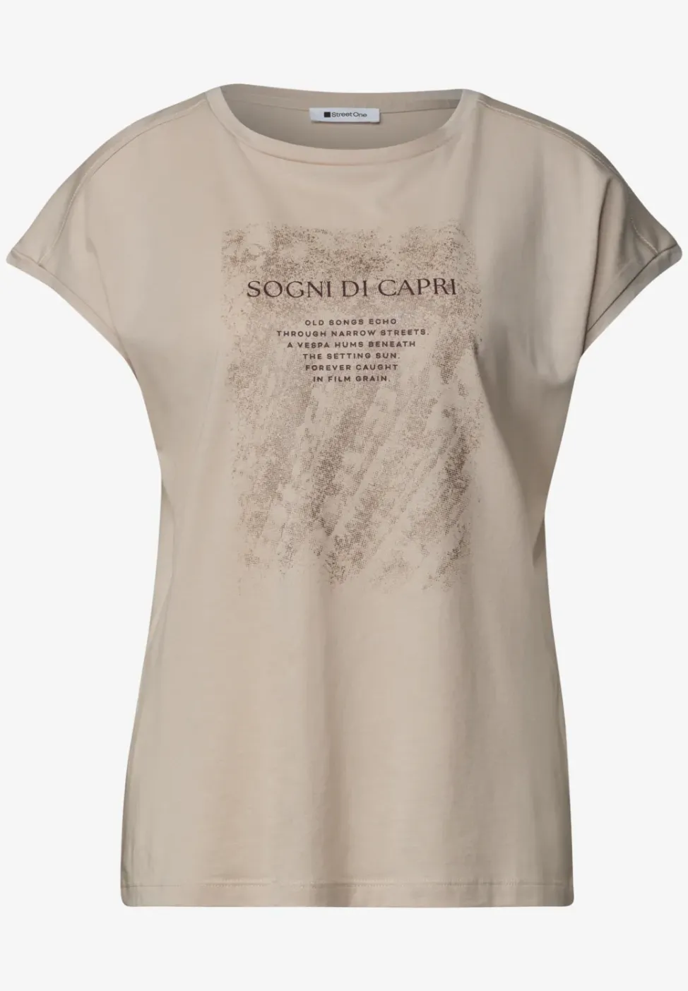 Dropped Shoulder Shirt mit Artwork