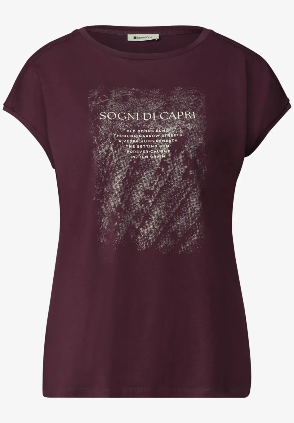 Dropped Shoulder Shirt mit Artwork