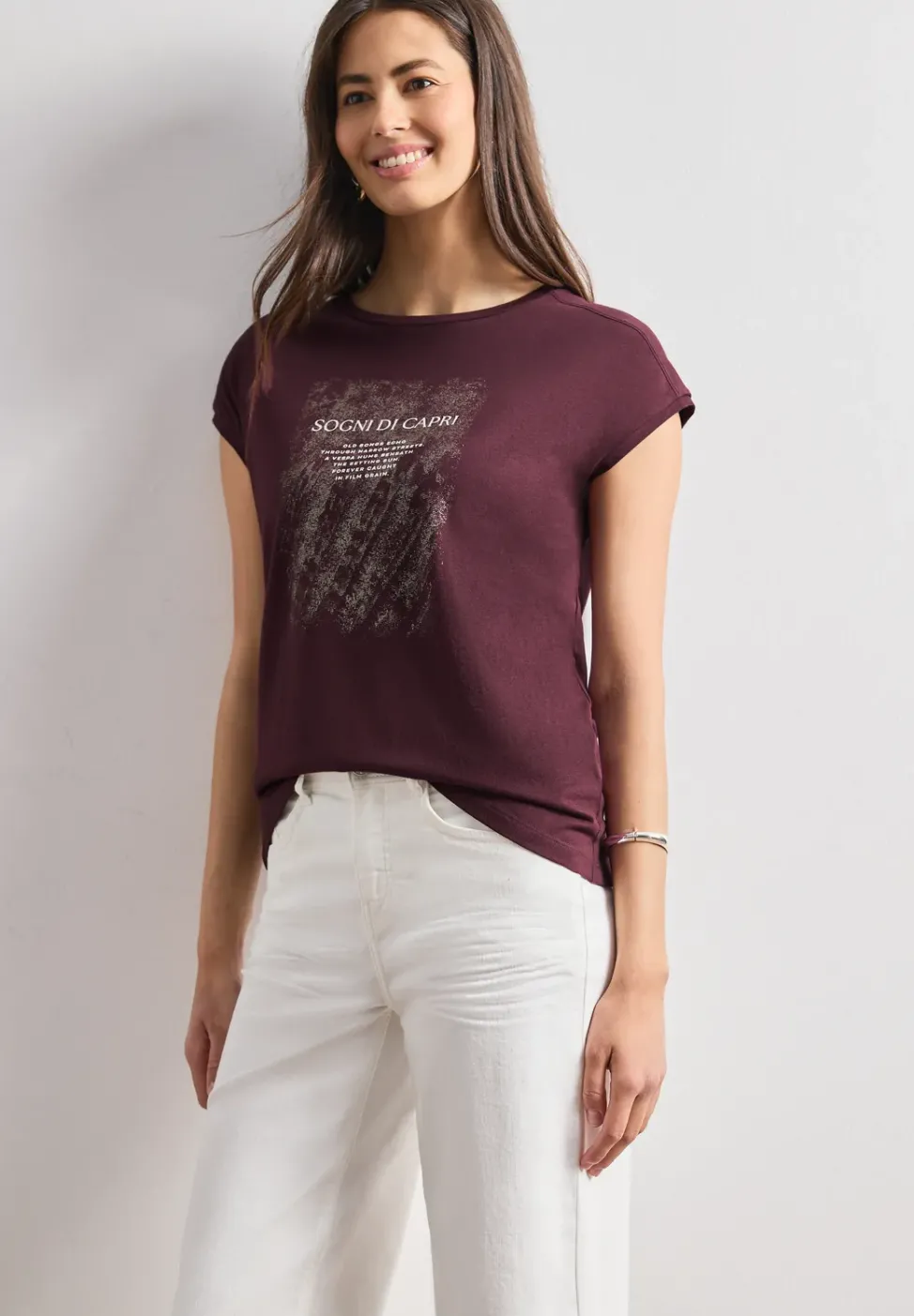 Dropped Shoulder Shirt mit Artwork