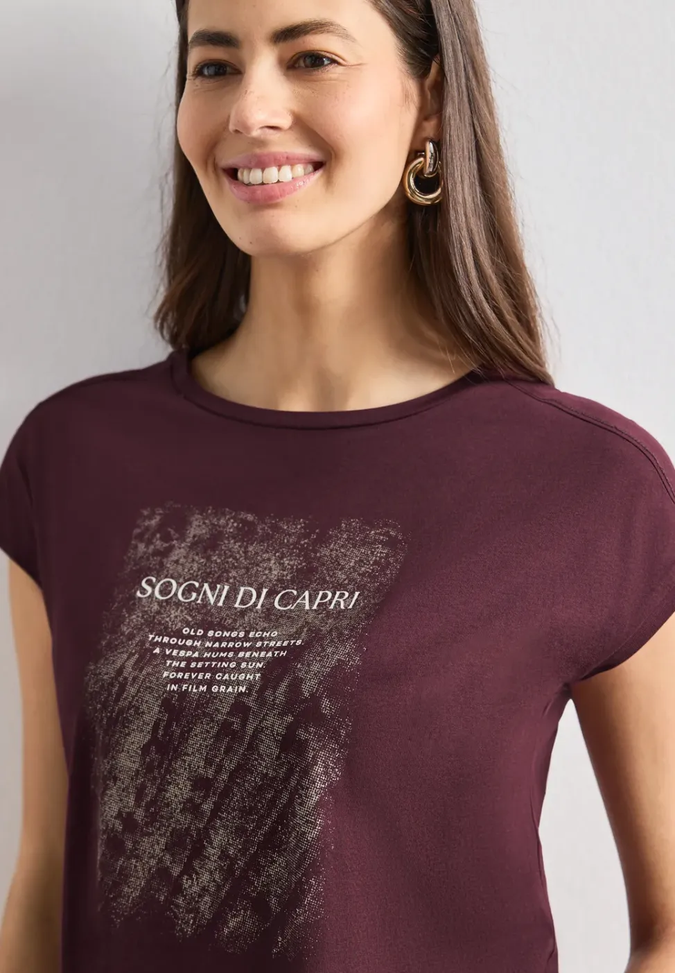 Dropped Shoulder Shirt mit Artwork