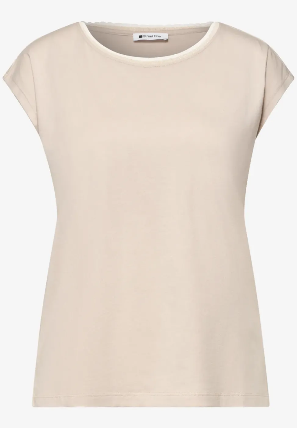 Dropped Shoulder Shirt mit Deko-Tape