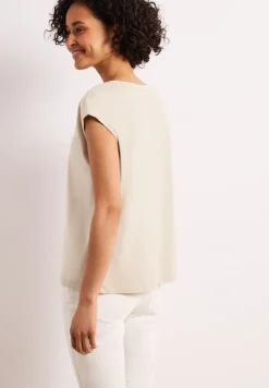 Dropped Shoulder Shirt mit Deko-Tape