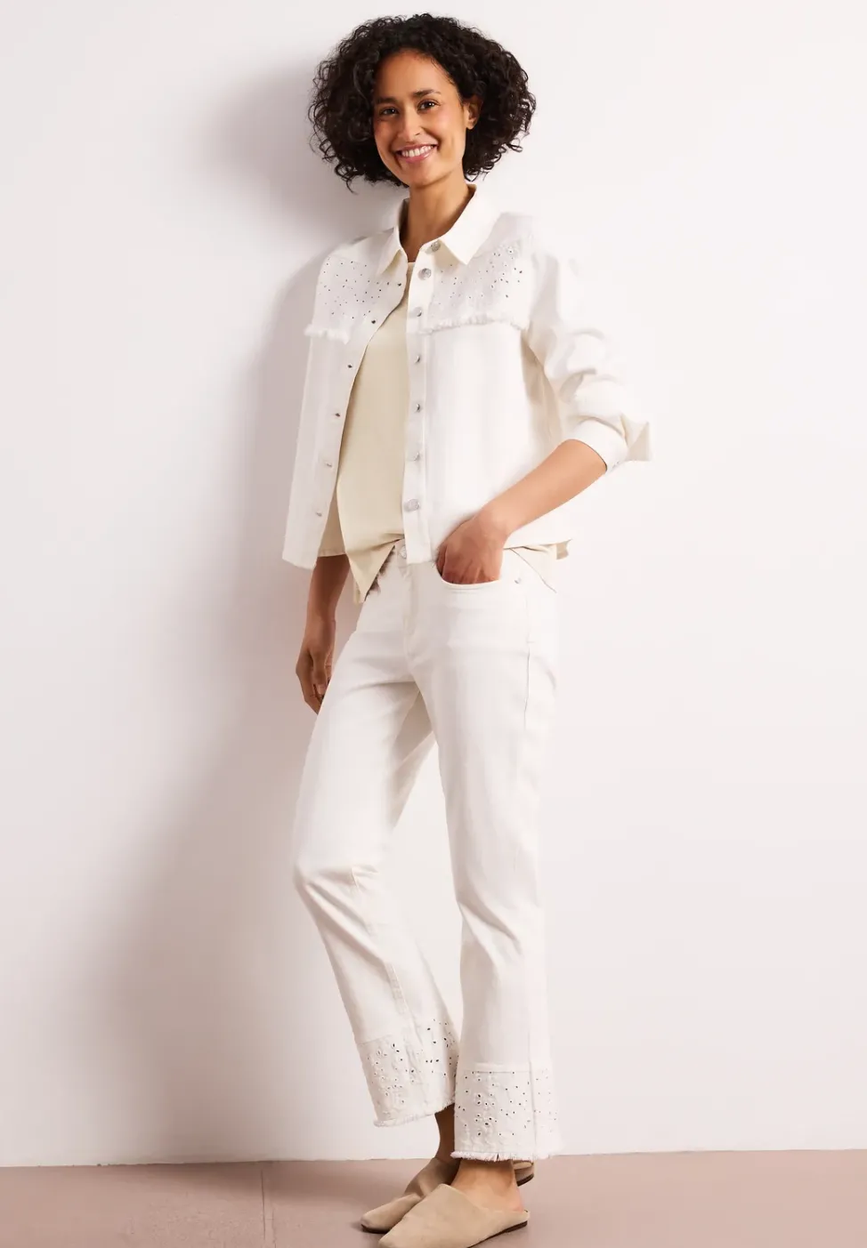 Dropped Shoulder Shirt mit Deko-Tape