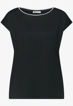 Dropped Shoulder Shirt mit Deko-Tape
