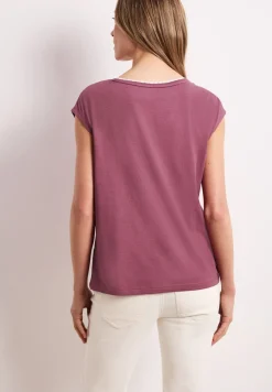 Dropped Shoulder Shirt mit Deko-Tape