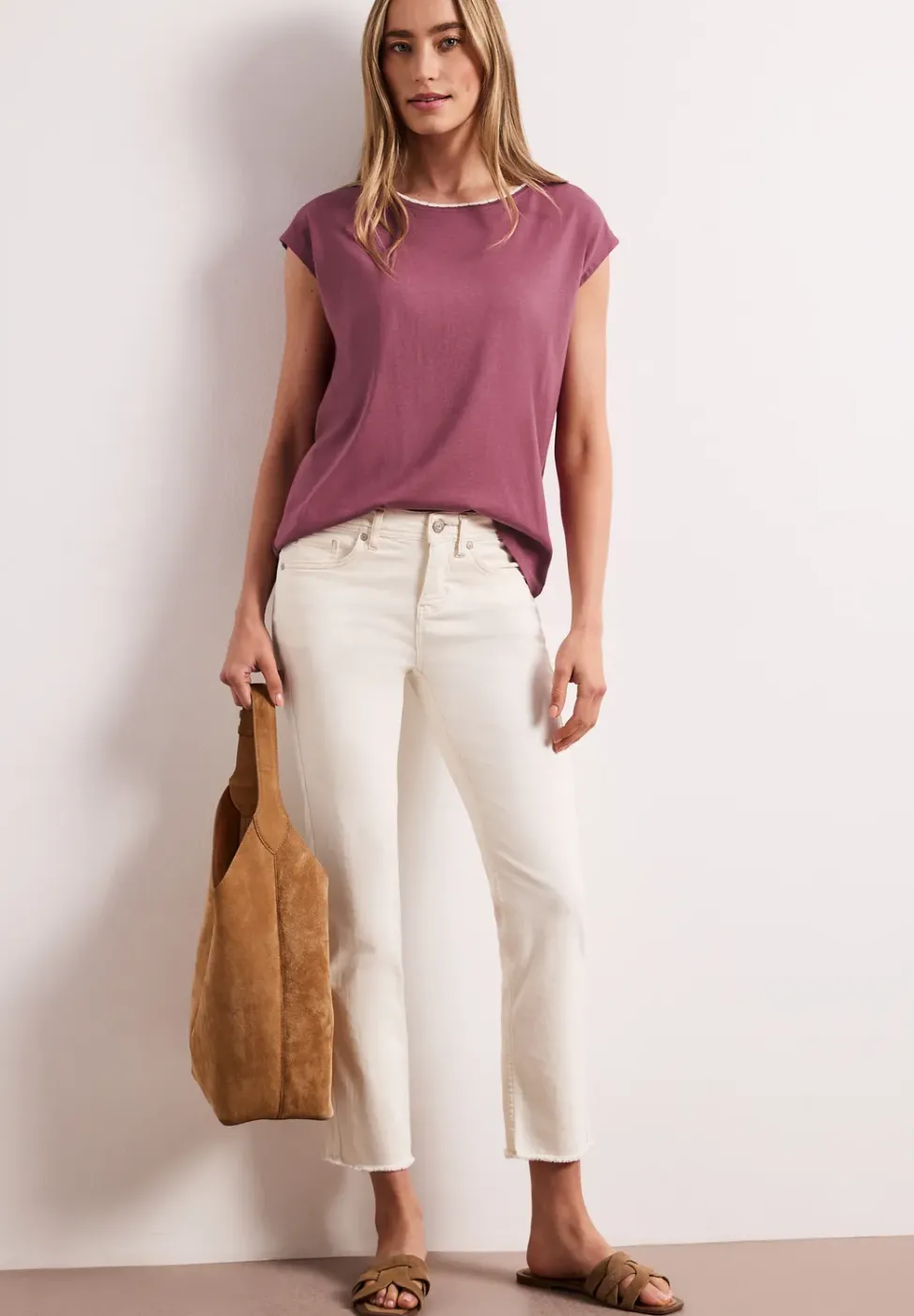 Dropped Shoulder Shirt mit Deko-Tape