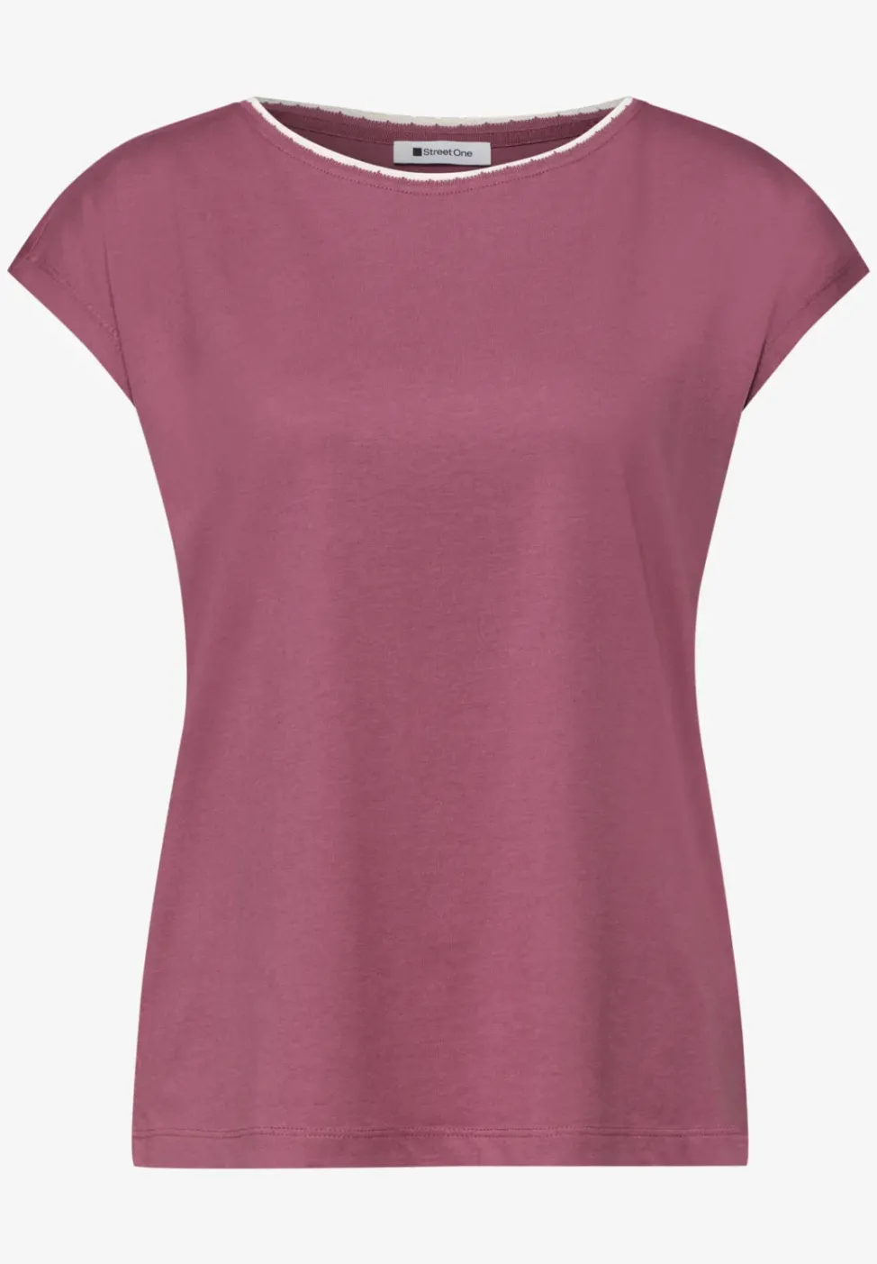 Dropped Shoulder Shirt mit Deko-Tape