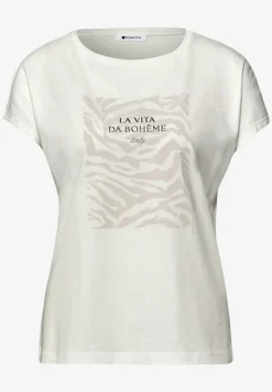 Dropped Shoulder Shirt mit Frontprint