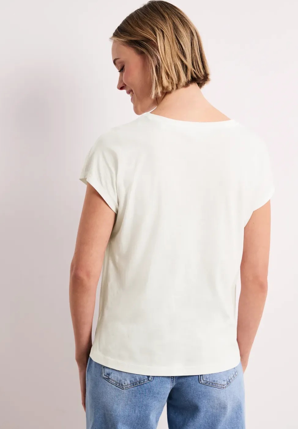 Dropped Shoulder Shirt mit Frontprint