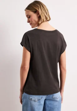 Dropped Shoulder Shirt mit Frontprint