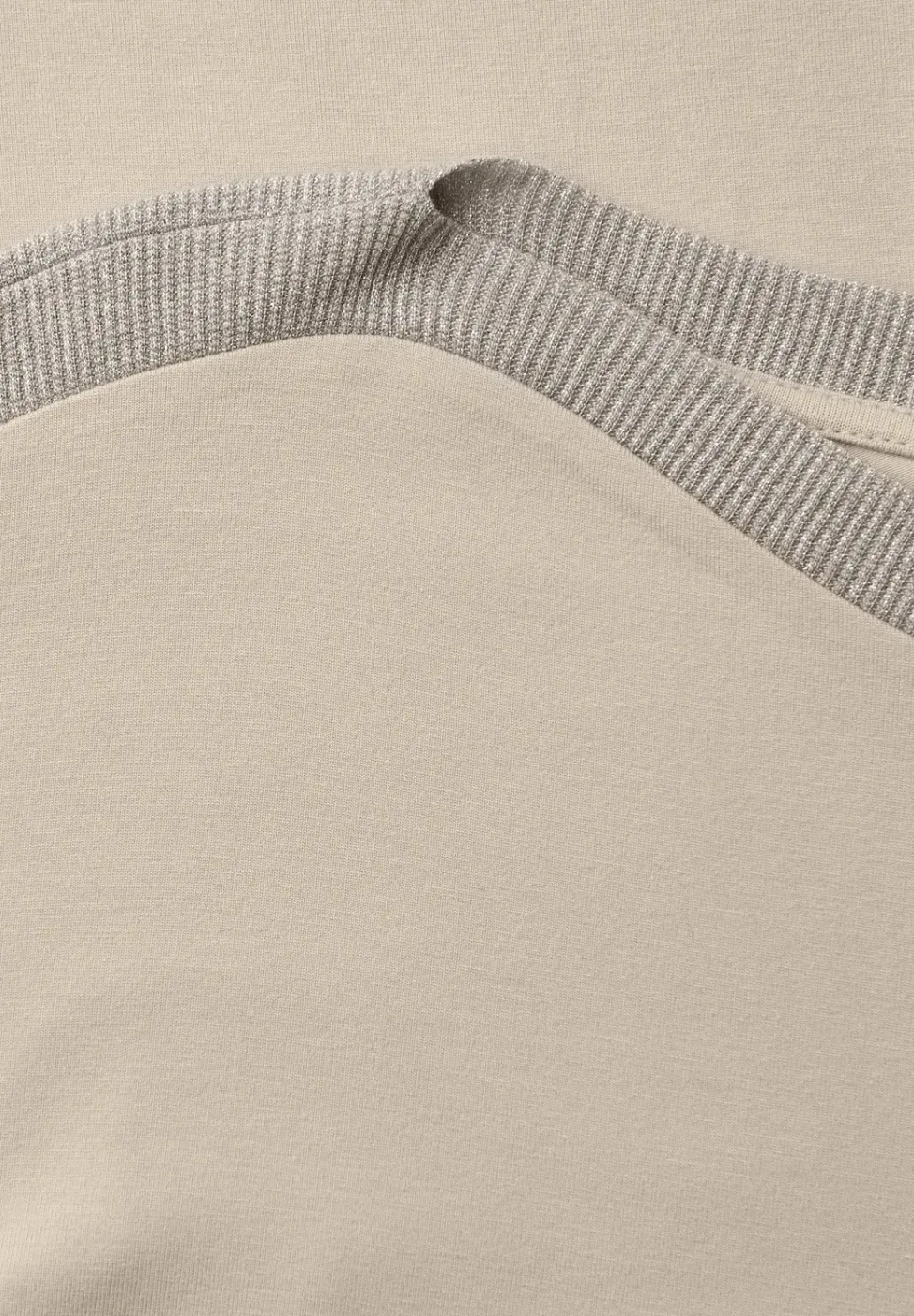Dropped Shoulder Shirt mit Glitzer