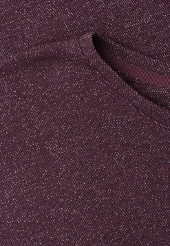 Dropped Shoulder Shirt mit Glitzerdetails