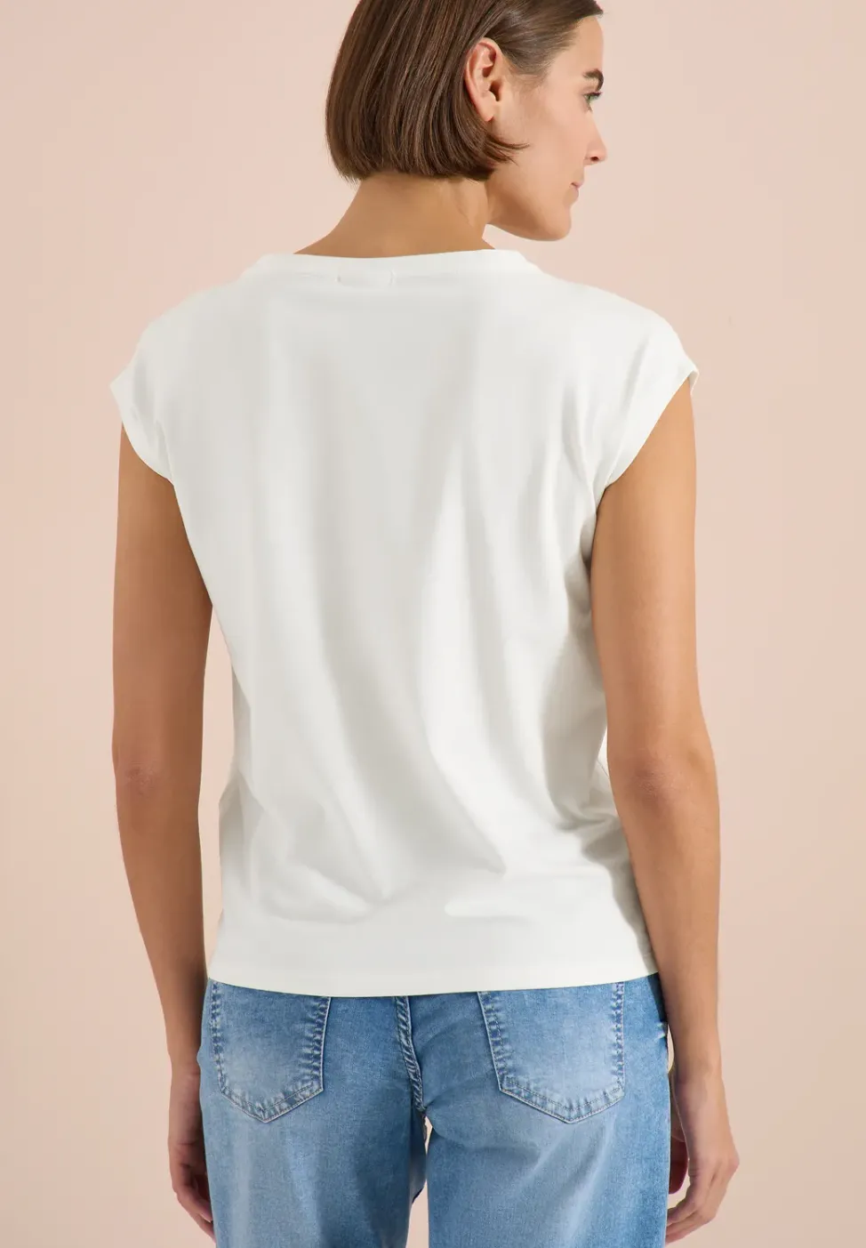 Dropped Shoulder Shirt mit Knotendetail