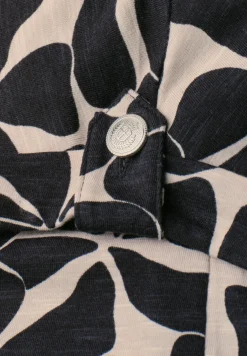 Dropped Shoulder Shirt mit Muster